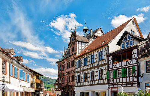Cityscape of  Gernsbach, Baden- Wuerttemberg, Germany © EKH-Pictures