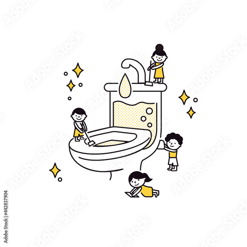 SDGs 目標6：安全な水とトイレを世界に　のイメージ