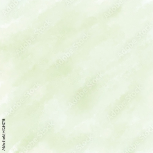 Abstract green water color template background
