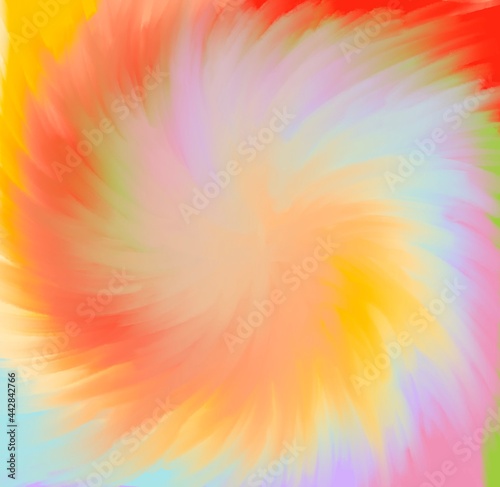 Abstract Tie dye pattern background.