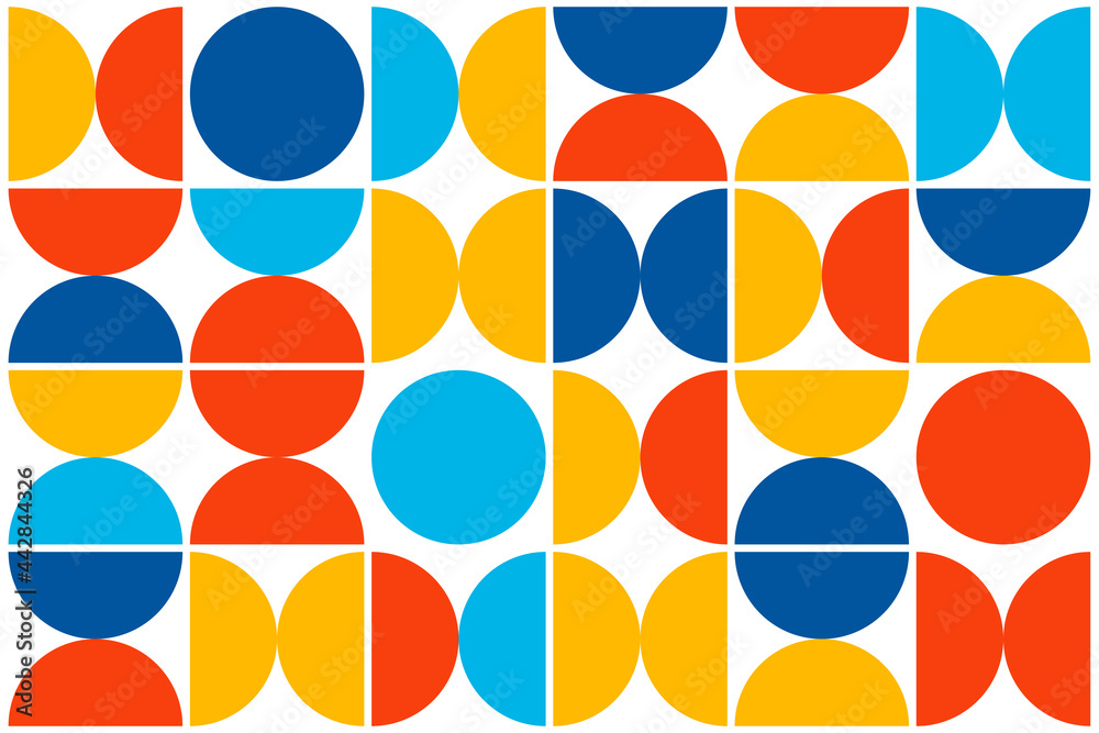 Geometric mural abstract pattern design. Eps10 vector Geometric mural abstract pattern design. Eps10 vector