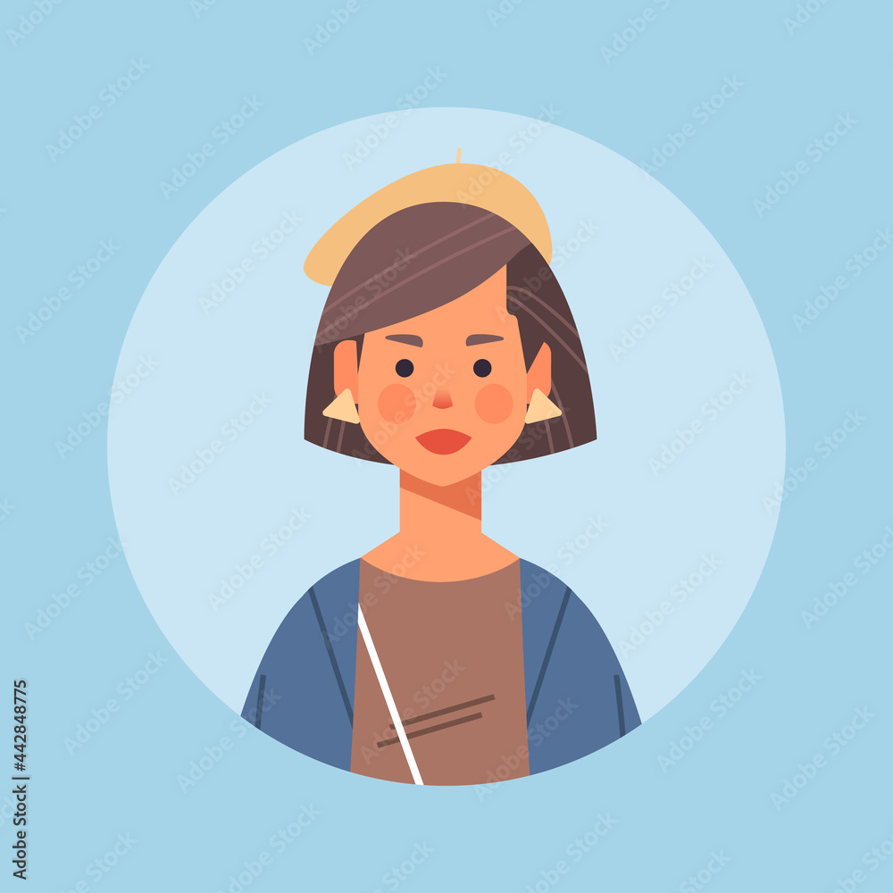 attractive businesswoman avatar beautiful woman face female cartoon character portrait attractive businesswoman avatar beautiful woman face female cartoon character portrait
