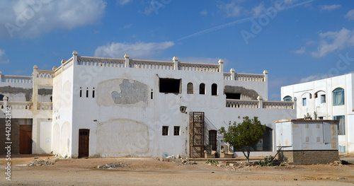 Residential non tourist area. White apartment buildings. Sharm El Sheikh, Egypt  © Sergey Kamshylin