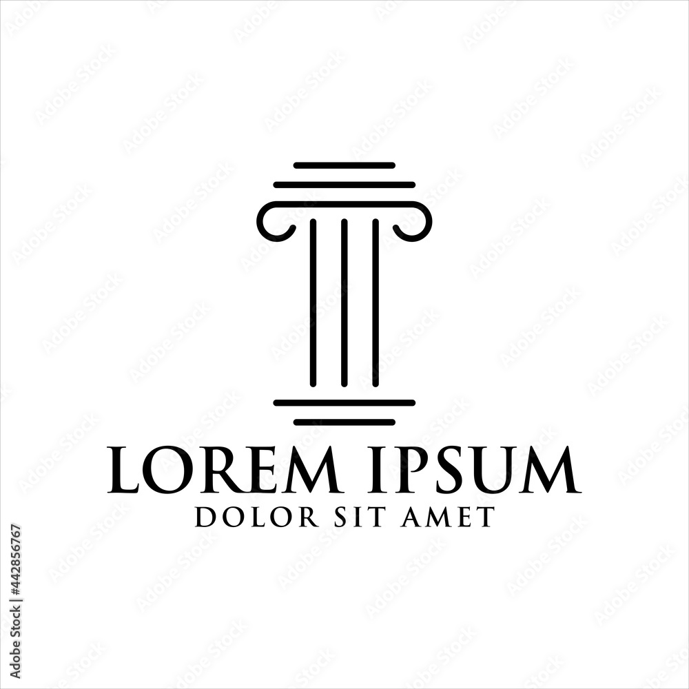 Law icon vector design template
Law icon vector design template