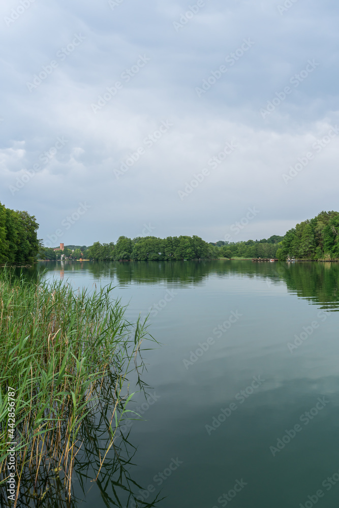 Obraz premium Beautiful Lake Lagow in Poland