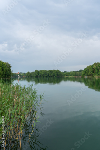 Beautiful Lake Lagow in Poland
