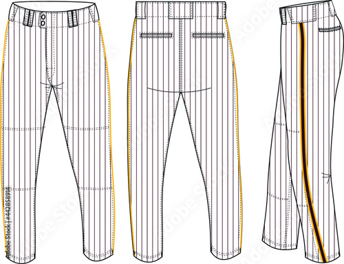 Baseball Pants Vectors 