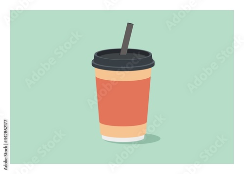 Drink in a plastic cup