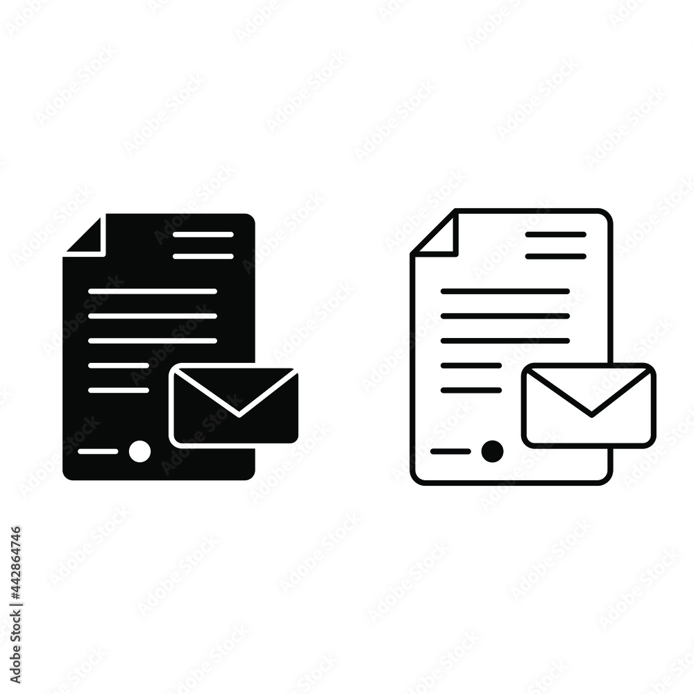Documents vector icon Set. Contract illustration sign collection. securities symbol. Documents vector icon Set. Contract illustration sign collection. securities symbol.