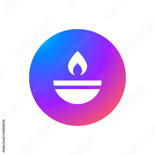 Oil Flame - Sticker