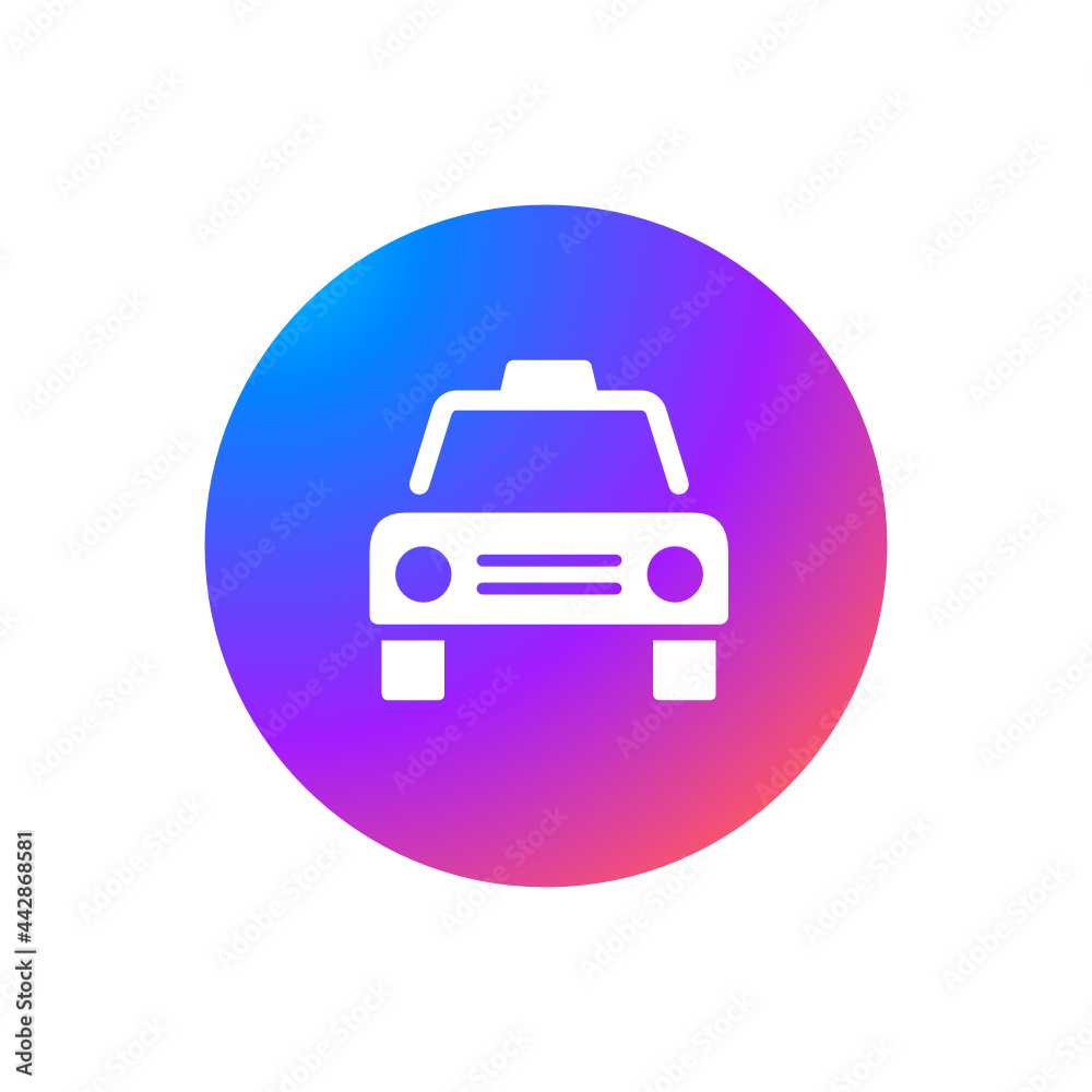 Taxicab - Sticker