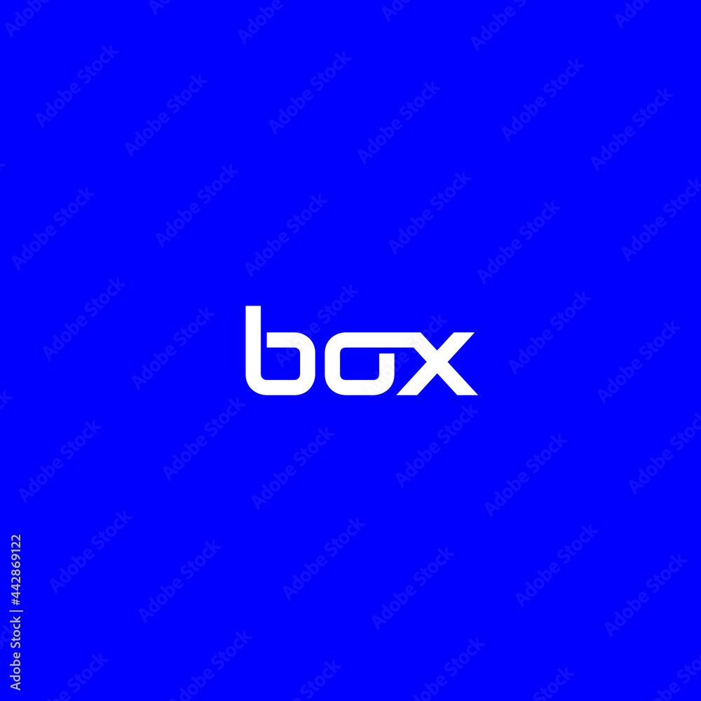 Fototapeta premium Box Logo Symbol