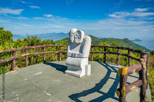 View point of Son Tra peninsula, Da Nang, Vietnam