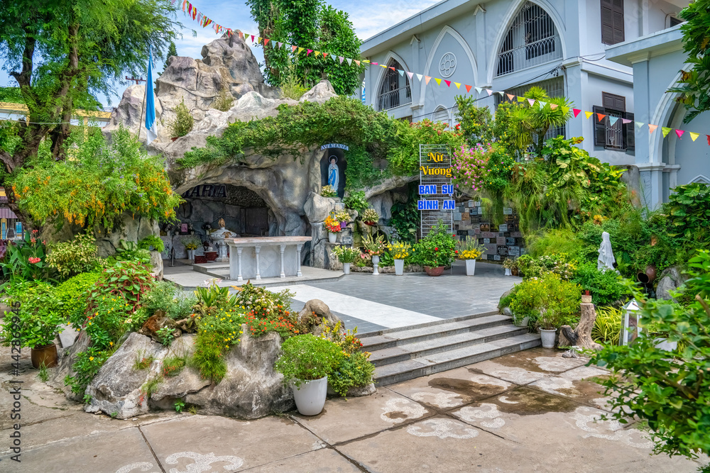 Obraz premium Chicken church or Cathedral in Da Nang, Vietnam