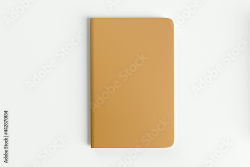 mock up of a notebook photo
