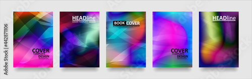 abstract wave background with gradient color. Applicable for design cover presentation invitation flyer annual report poster and business card desing packaging - Vector