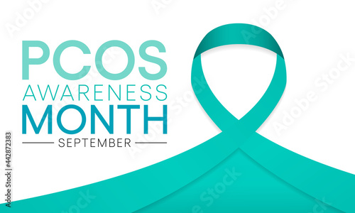 Polycystic Ovary Syndrome (PCOS) Awareness Month is observed every year in September, it is a common condition that affects how a woman's ovaries work. Vector illustration