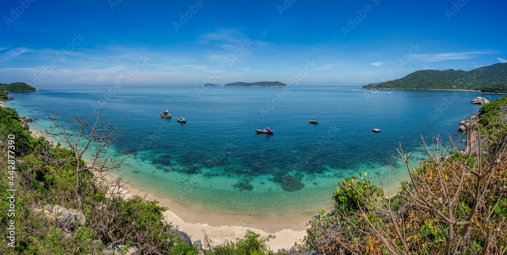 Koko beach on Cu Lao Cham island near Da Nang and Hoi An, Vietnam