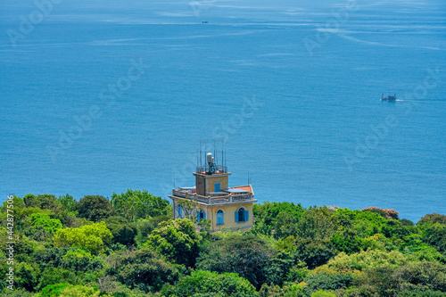 Cu Lao Cham lighthouse at CuLaoCham Island, Hoi An, Vietnam