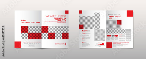 Foto Modern Business Bi-Fold Brochure