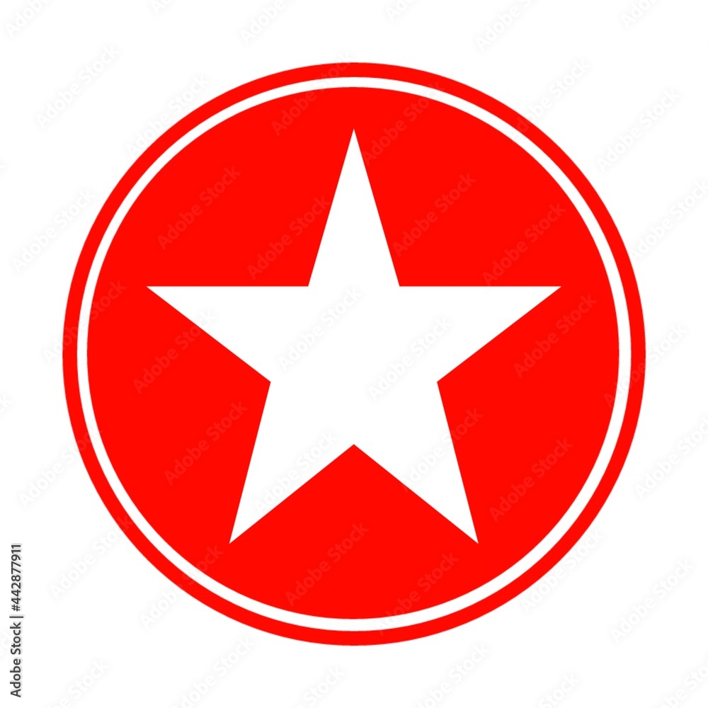 red star button red star button