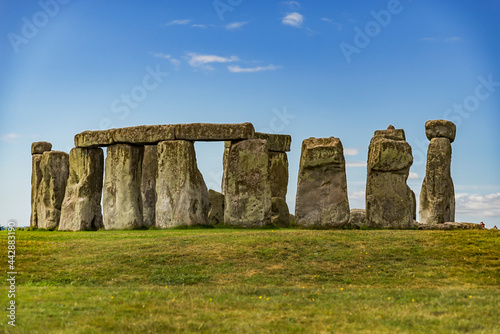 The ancient prehistoric site of Stonehenge, England UK photo