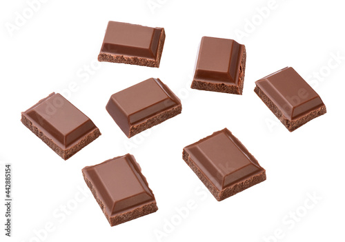 Schokoladenstücke