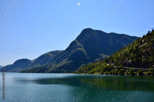 lake in the mountains