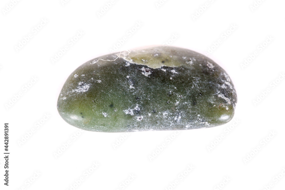 Macro mineral stone jasper on a white background Macro mineral stone jasper on a white background
