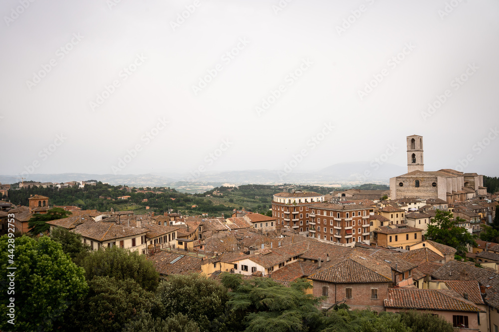 View of Perugia, Italy