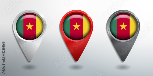 3D Pointer, Tag and Location Marker with Round Flag Nation of Bulgaria White, Red and Grey Glossy Model Free Download 3D Pointer, Tag and Location Marker with Round Flag Nation of Bulgaria White, Red and Grey Glossy Model - GFXLoad