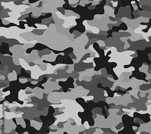  camouflage gray, vector geometric seamless pattern, new stylish background.