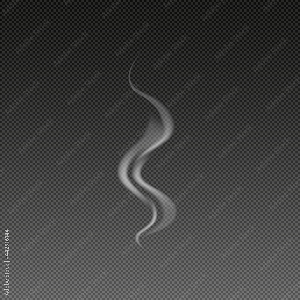 Smoke with black transparent background. Vector illustration. Smoke with black transparent background. Vector illustration.