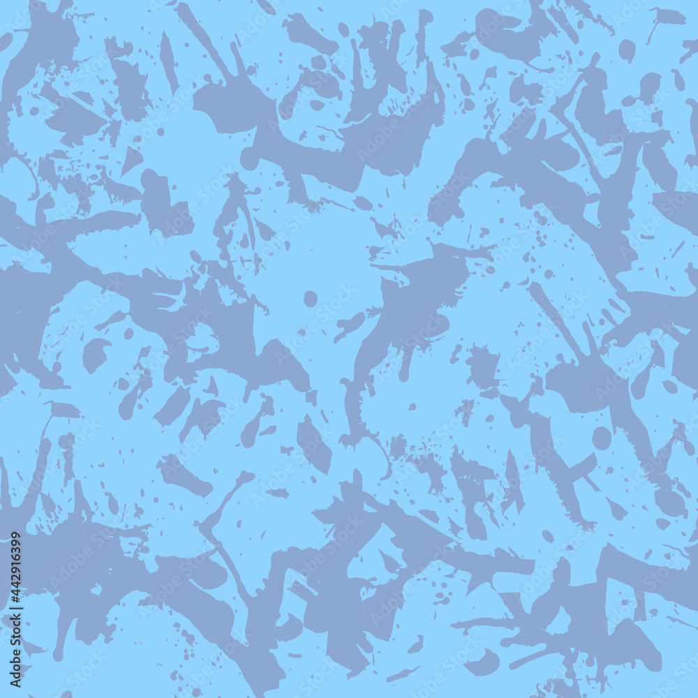 Funky abstract color paint splashes seamless pattern Funky abstract color paint splashes seamless pattern