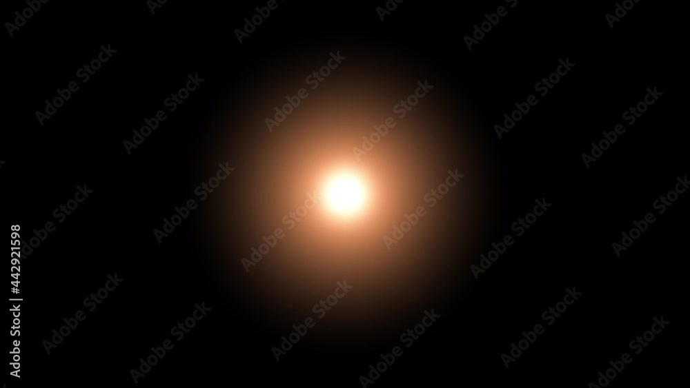 Orange flare flashing on black background. Dynamic VJ animation. Symmetric pattern motion seamless loop in 4k UHD Orange flare flashing on black background. Dynamic VJ animation. Symmetric pattern motion seamless loop in 4k UHD