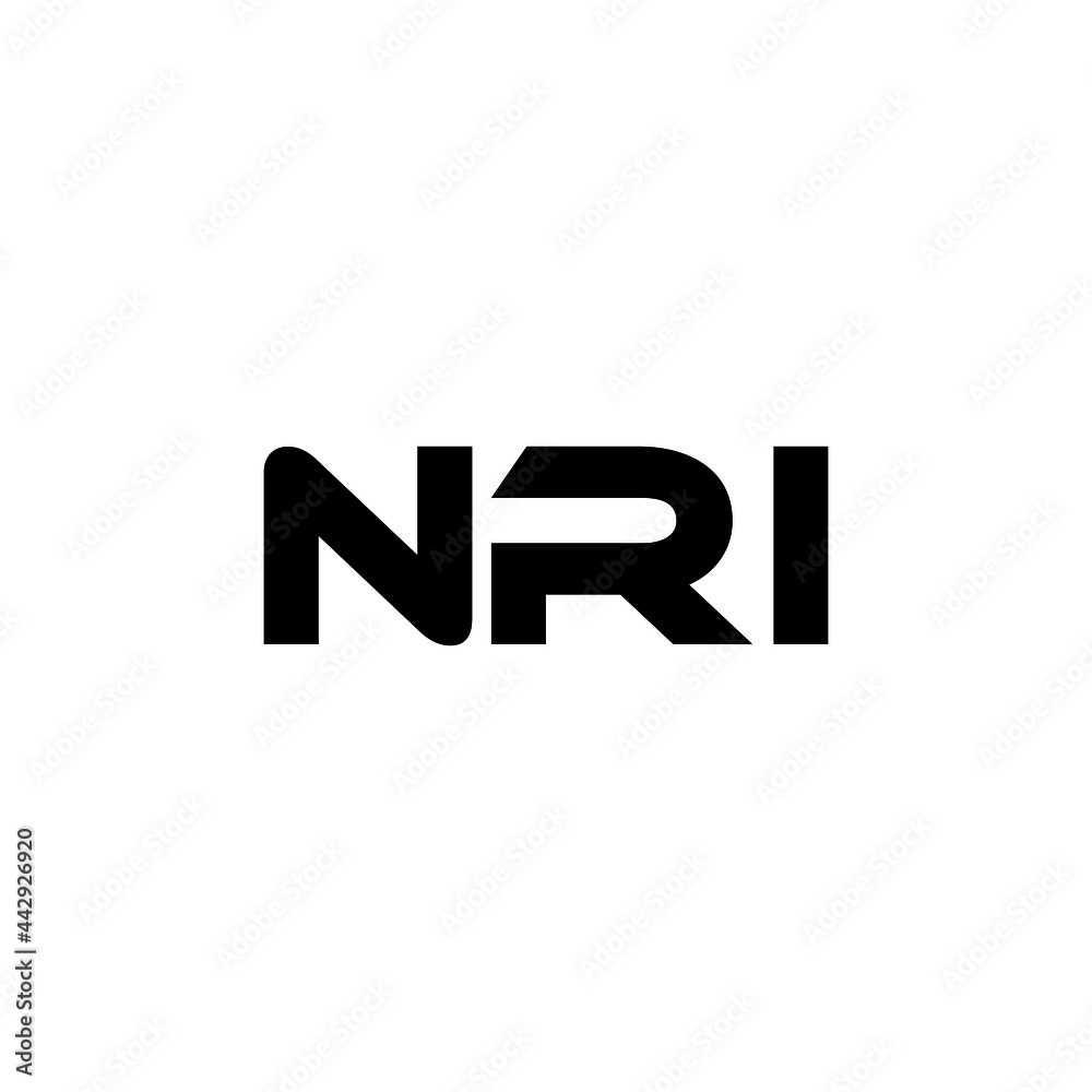 NRI letter logo design with white background in illustrator, vector logo modern alphabet font overlap style. calligraphy designs for logo, Poster, Invitation, etc. NRI letter logo design with white background in illustrator, vector logo modern alphabet font overlap style. calligraphy designs for logo, Poster, Invitation, etc.