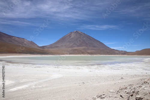 View of Laguna Verde and Licancabur, Bolivia