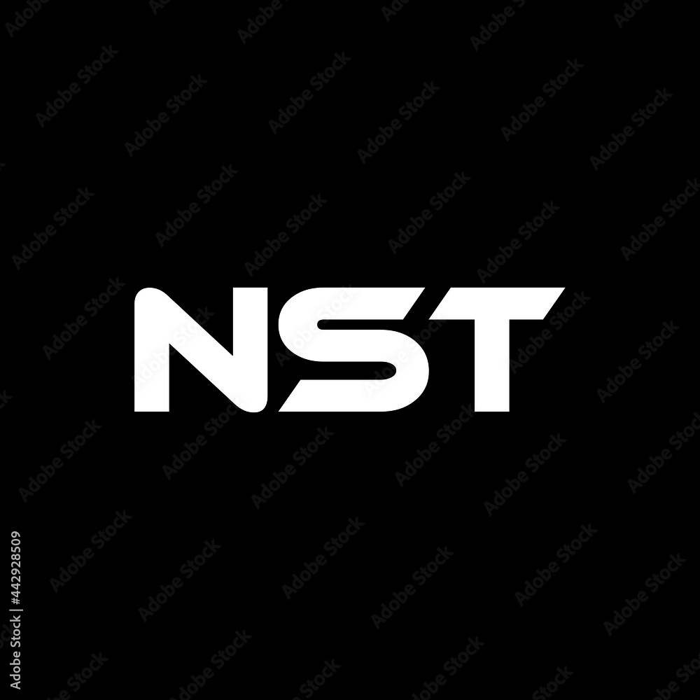 NST letter logo design with black background in illustrator, vector logo modern alphabet font overlap style. calligraphy designs for logo, Poster, Invitation, etc. NST letter logo design with black background in illustrator, vector logo modern alphabet font overlap style. calligraphy designs for logo, Poster, Invitation, etc.