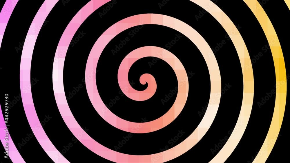 Spiral, concentric lines pattern. Spiral, concentric lines pattern.