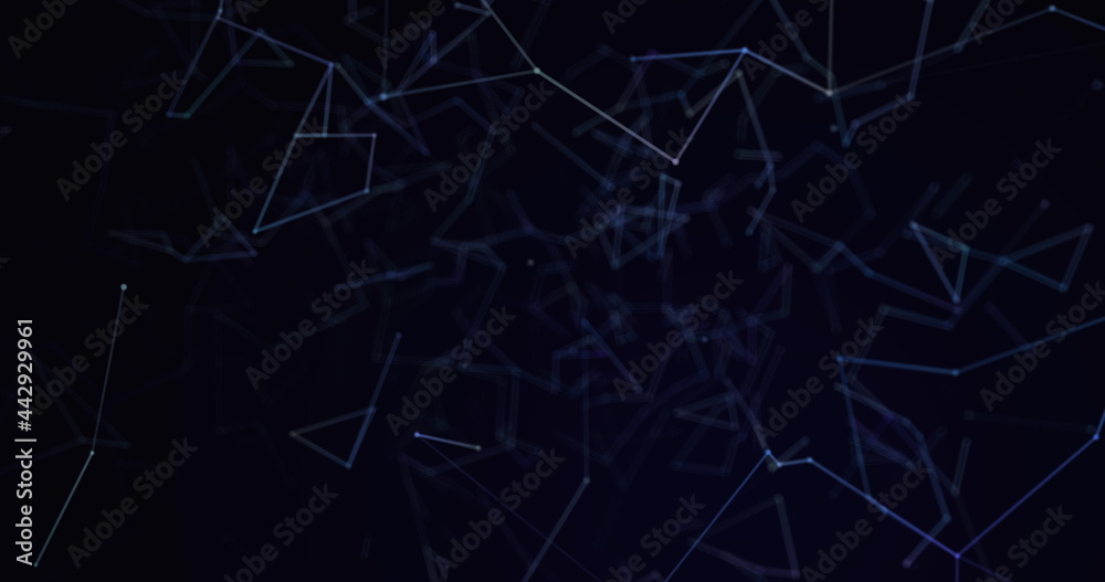 Image of blue and purple light trails on blue background Image of blue and purple light trails on blue background