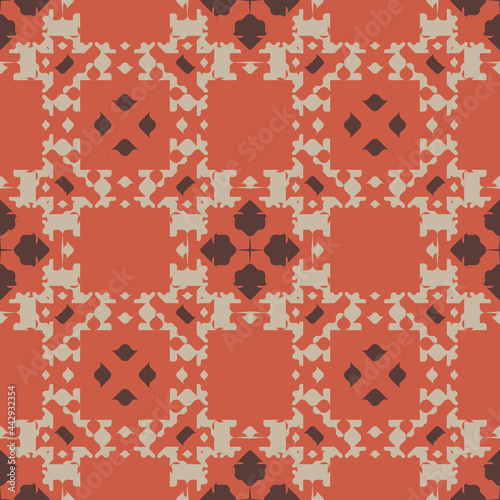 Pattern abstract seamless. vector illustration style design for fabric, curtain, background, carpet, wallpaper,  clothing, wrapping, batik, tile, ethnic, ceramic, decoration.