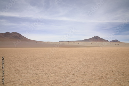 View of Salvador Dali Desert  Bolivia