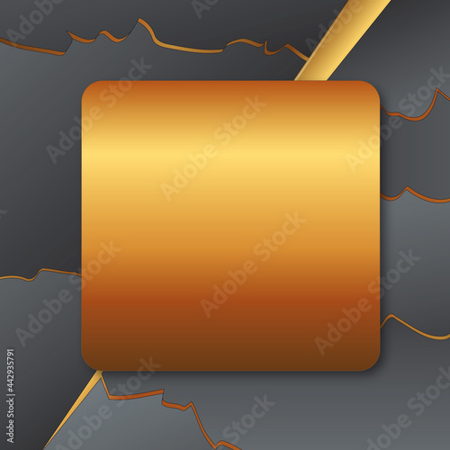 Layout Spalt Goldlabel