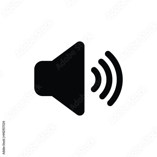 sound icon design template vector