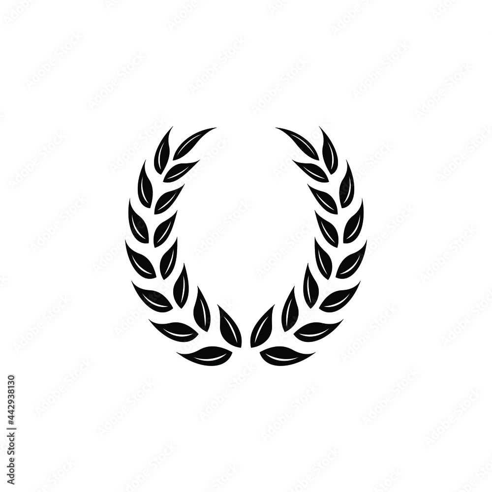 rice and wheat logo icon design template vector rice and wheat logo icon design template vector