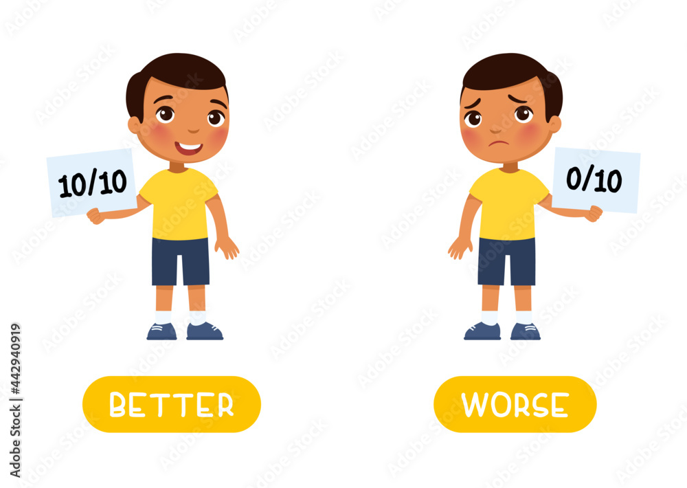 better-and-worse-antonyms-word-card-opposites-concept-flashcard-for