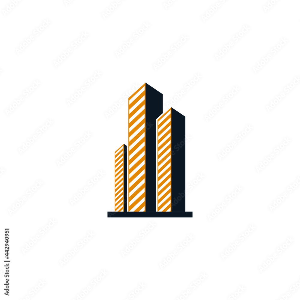 building icon design template vector building icon design template vector