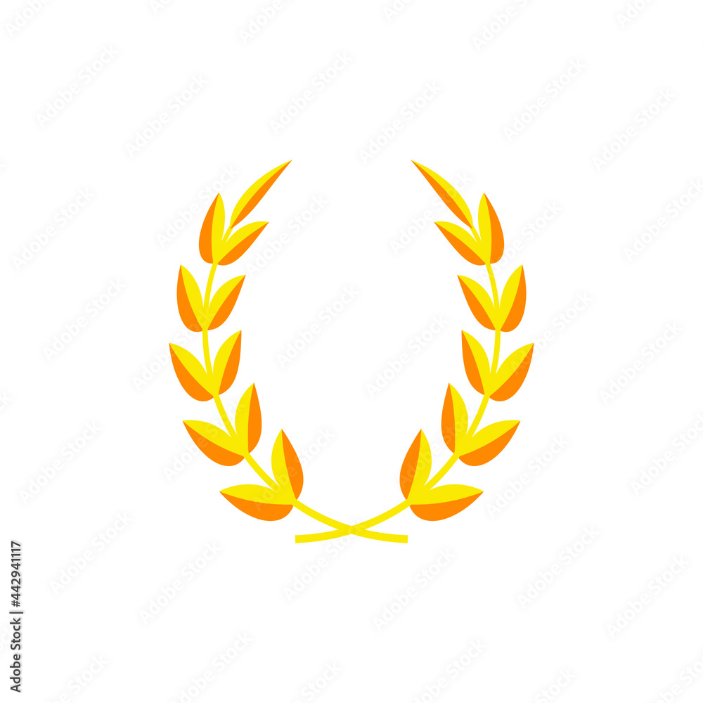 rice and wheat logo icon design template vector rice and wheat logo icon design template vector