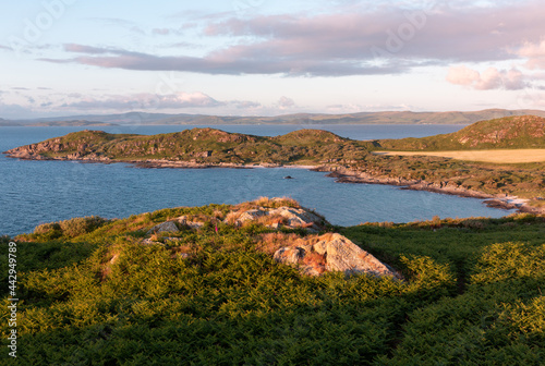 Northen coast of the Isle of Gigha, Scotland, UK photo