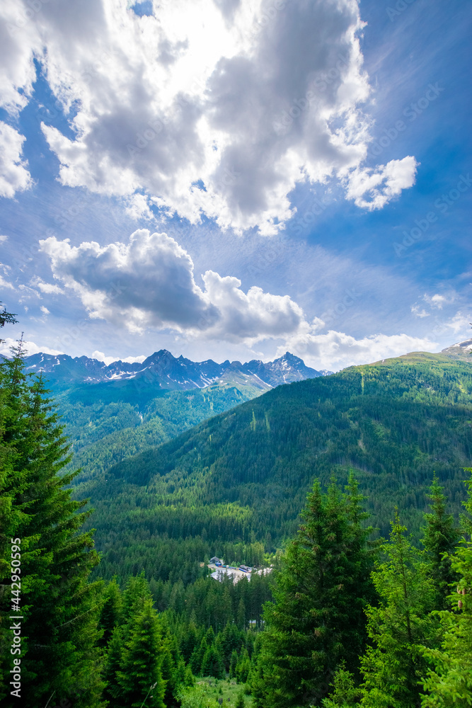 mountain view near Ischgl (Tyrol, Austria)